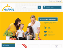 Tablet Screenshot of garpol.pl